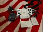 Coby Portable MP3 Stereo Speaker System White CS-MP47 Compact Mini. Fixed Price $15.00.