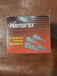 Memorex 2 Speakers Two Compact Stereo Portable Black New Never Opened. Fixed Price $11.00.