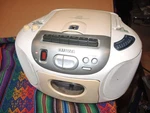 Aiwa CSD-EX111 Boombox Radio Cassette Recorder Fm/am Cd. Fixed Price $19.20.