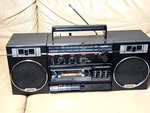 Sanyo Boombox M9716 Radio Cassette Player With Detachable Speakers Tested Works. Fixed Price $71.65.