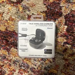 Coby CETW555 Bluetooth Wireless Earbuds Black, Built-in Mic, Hi-fi Audio. Fixed Price $15.59.