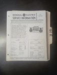 Ge 5263B Service Manual Original Repair Book Boom Box Radio Tape Player. Fixed Price $49.99.