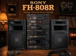 Sony FH-808R Rare Vintage Cassette Stereo Boombox. Fixed Price $3791.21.