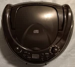 Intertek Portable Am/fm/cd Stereo Boombox Model 5005567 With Aux Input. Fixed Price $25.00.
