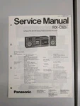 Panasonic RX-C60/ 3-PIECE Stereo Radio Cassette Recorder Service Manual D-5383. Fixed Price $64.95.
