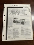 Quasar GX3623WQ Cassette Boombox Service Manual Repair Oem Diagrams. Fixed Price $24.99.