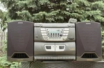Sony Boombox Powerful Sound System With Remote Model CFD-ZW165. Fixed Price $75.00.