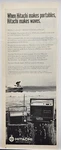 1969 Hitachi Portable Radios Cassette Player Retro Mcm Original Print. Fixed Price $12.00.