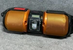 Sharp GX-M10 Portable Boombox Orange For Parts/repair Only. Fixed Price $147.00.
