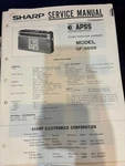 Orig. Sharp GF-5656 GF5656 Boombox Repair & Service Manual *original*. Fixed Price $24.99.