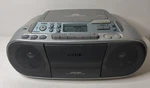 Sony CFD-S01 Am/fm Radio Boombox Cassette Tape Cd Player Mega Bass Please Read. Fixed Price $25.16.