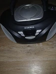 Audiovox /radio Boombox (tested) Model CD1821. Fixed Price $28.00.