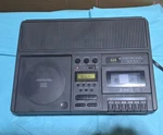 Eiki 7070A Stereo Compact Disc Player Cassette Tape Recorder Black Tested-works. Fixed Price $39.99.
