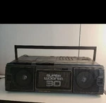 Vintage Digital Sound Lab Boombox Model WKC-9641, Super Woofer 3D. *for Parts*. Fixed Price $25.00.