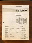 Fisher PH-D310 Boombox Radio Service Manual *original*. Fixed Price $14.97.