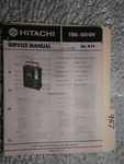 Hitachi TRK-5010 Service Manual Original Repair Book Stereo Boombox Radio Tape. Fixed Price $19.98.