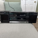 Aiwa CA-R80 1980S Boombox Cassette Radio Vintage Made Japan Needs Cleaning. Fixed Price $70.00.