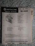 Hitachi TRK-5500 Service Manual Original Repair Book Boombox Radio. Fixed Price $25.00.