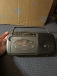 Vtg Soundesign Small Am / Fm Portable Radio Cassette Player Model # 4615 Mcl. Fixed Price $10.99.