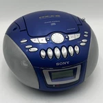 Sony CFD-E75 Blue Cd Cassette Radio Player Portable Boombox Stereo Tested Read. Fixed Price $54.95.