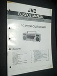 Jvc PC-W300 Radio Service Manual Original. Fixed Price $29.99.