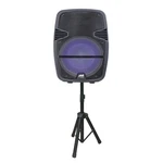 Naxa Portable 15 Inch Bluetooth Party Speaker With Disco Light & Stand. Fixed Price $201.99.