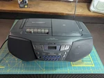 Sony CFD-S22 Boombox Cd Cassette Am/fm Radio Mega Bass Tested! Works Great!. Fixed Price $59.99.
