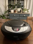 Jensen Am/fm Radio Boombox With Led Display Black CD-475. Fixed Price $15.50.