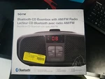Borne Bluetooth Cd Boombox With Am/fm Radio. Fixed Price $34.99.