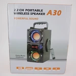 Tenmiya A30 Portable Bluetooth Speaker 60W 2.2CH Wireless Party Subwoofer Radio. Fixed Price $64.99.