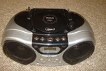 Rca RCD159B Portable Stereo System. Boombox W Cd, MP3 Capacity & Am/fm Radio. Fixed Price $29.99.