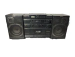 Sony CFD-454 Compact Stereo System Cd Cassette Am/fm Radio Black Headphone Jack. Fixed Price $75.00.