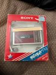 Sony Walkman WM-F10 Stereo Cassette/fm Only Radio Works Powers Looks Great. Fixed Price $250.00.