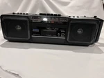 Sharp Continuous Boombox Tape Player Radio Twin Mechanism Vtg 1980S Retro. Fixed Price $133.25.