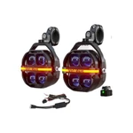Future Eyes Motorcycle Driving Lights 180W Fog With Amber. Fixed Price $299.84.