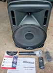 Befree Sound BFS-4435 12" Bluetooth Rechargeable Party Speaker + Lights Mic!!!. Fixed Price $99.00.