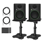 Mackie CR5BT 5.25" Bluetooth Studio Monitor Speakers With Desktop Stands. Fixed Price $258.40.