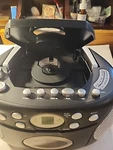 Disco Boombox Jensen CD-540 Cd/ Fm Am Radio/cassette Euc (419). Fixed Price $35.00.