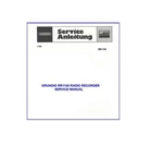 Grundig RR1140 Full Color Service Manual. Fixed Price $22.04.