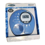 Jensen JWM-160 Water Resistant Digital Bluetooth Shower Clock Radio Rare. Fixed Price $47.98.
