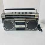 Vintage Realistic SCR-12 Am/fm Boombox Stereo Cassette. Not Fully Functional. Fixed Price $29.99.