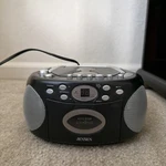 Jensen CD540 Portable Stereo Cassette Recorder With Am/fm Radio. Fixed Price $25.00.