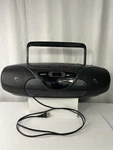 Vtg Sanyo MCD-37 Dual Boombox Tape Synchro Dubbing Radio Works Not. Fixed Price $58.46.