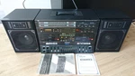 Nice Elta 6910 (sharp HK-9000) Big 86CM Wooden Case Boombox Radio Cassette Tape. Fixed Price $680.00.