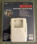Bosch Power Box Dock For Ipod - PBA100D Jobsite Radio Weather/abuse Resistant. Fixed Price $29.00.