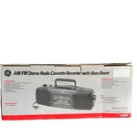 Ge - Am/fm Sterio Radio Cassette Recorder With Bass Boost. Fixed Price $69.99.