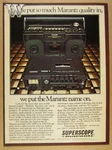 1978 Marantz Superscope CRS-2200 Stereo & CD-330 Cassette Deck Vintage Print Ad. Fixed Price $8.29.