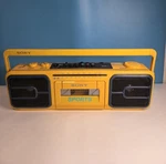 Vintage Sony Sports CFS-950 Radio Cassette Boombox Am/fm Yellow Works Great!. Fixed Price $199.00.