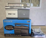 Sony Cfm -20 Rare Vintage Recorder Portable Cassette Radio Nos Japan Retro. Fixed Price $299.00.