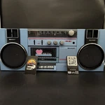 Sharp GF-A1 Blue/ Pink Rare Vintage Cassette Deck Boombox Ghetto Blaster Retro. Fixed Price $214.23.